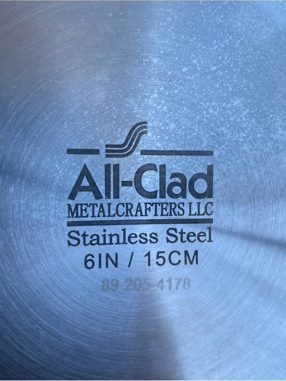 All-Clad Stainless 6” Mini Gratin Pan Tri-Ply Stainless Steel USA